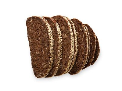 Brown Slices With Black Seeds