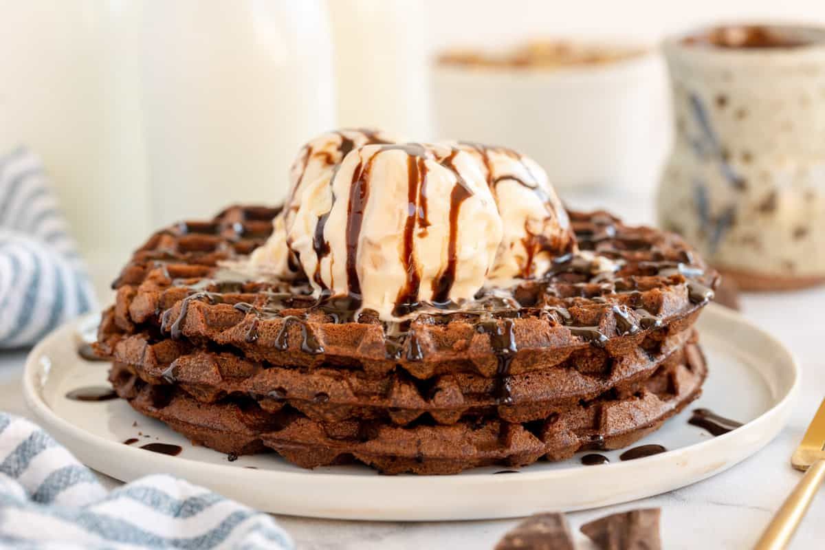Ice Cream Waffle