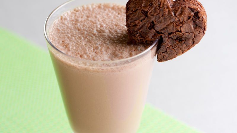 Brownies Chocolate Milkshake