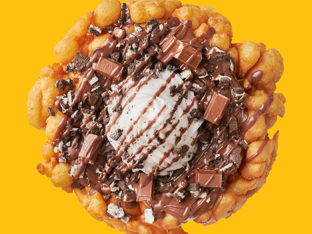 Chocolate Funnel Cakes