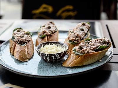 Al Tonno Bruschetta