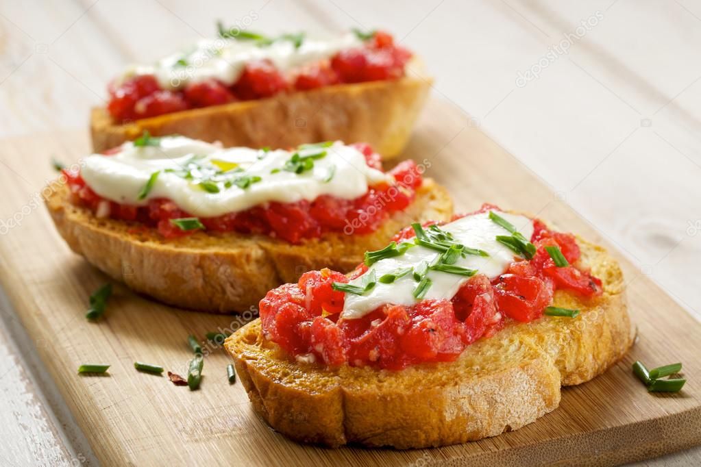 Bruschetta Mozzarella Cheese