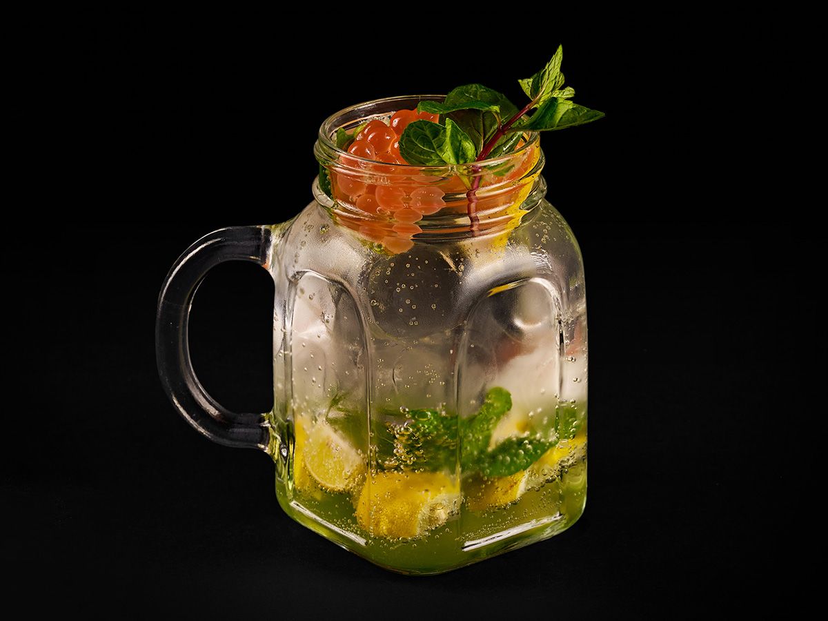 Bubble Strawberry Mojito