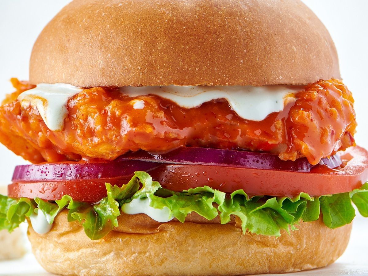 Very Hot Buffalo Chicken Sandwich