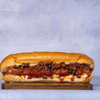 French Hot Dog Sandwich