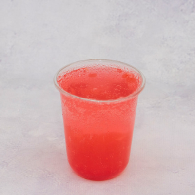 Boba watermelon soda