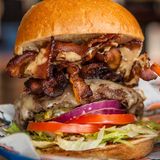 Old School Burger Sandwich