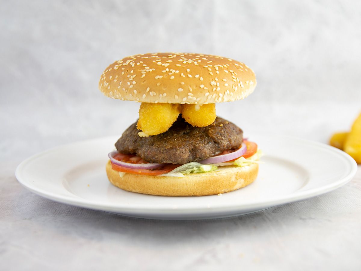 Fried Cheese Burger