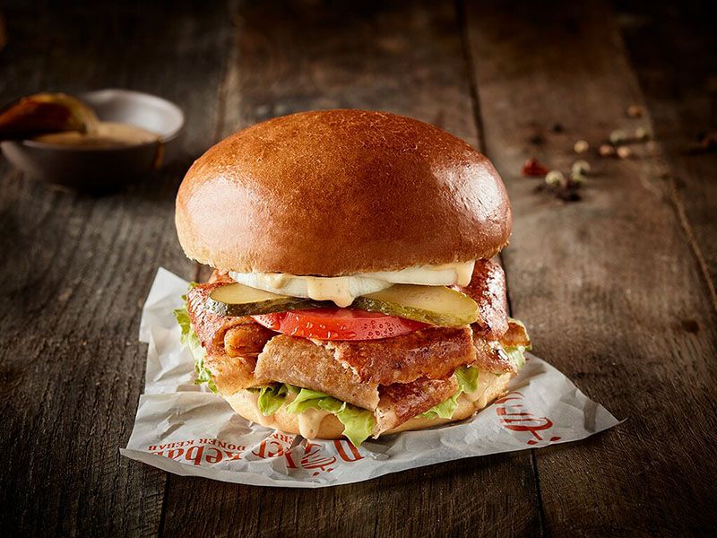 Doner Burger Sandwich