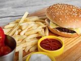 Burger And Fries Meal