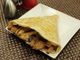 Chicken Burger Crepe