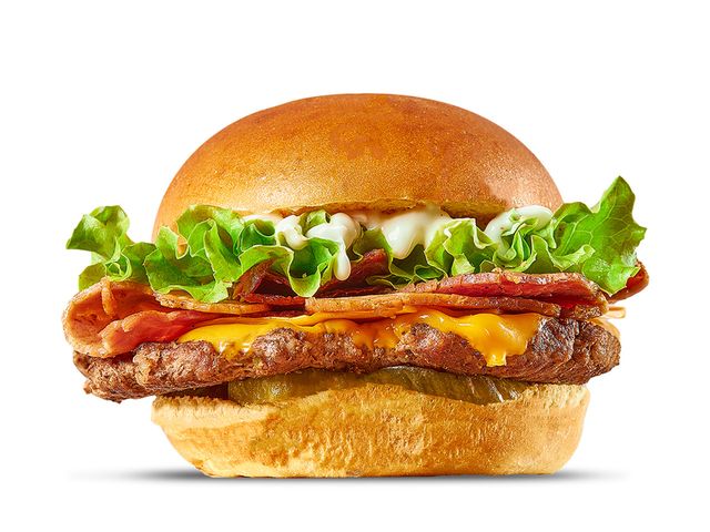 Burger With Beef Bacon