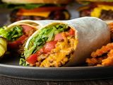Chicken Popcorn Burrito