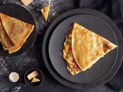 Melted Mix Cheese Crepe