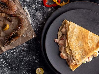 Shrimp Crepe
