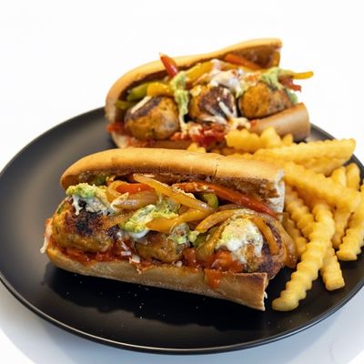 Spicy Chicken Fajita Sandwich