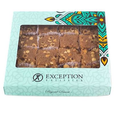 Hazelnut Basbousa Small Box