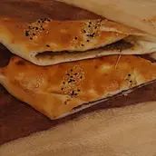 Manousheh with Sausage