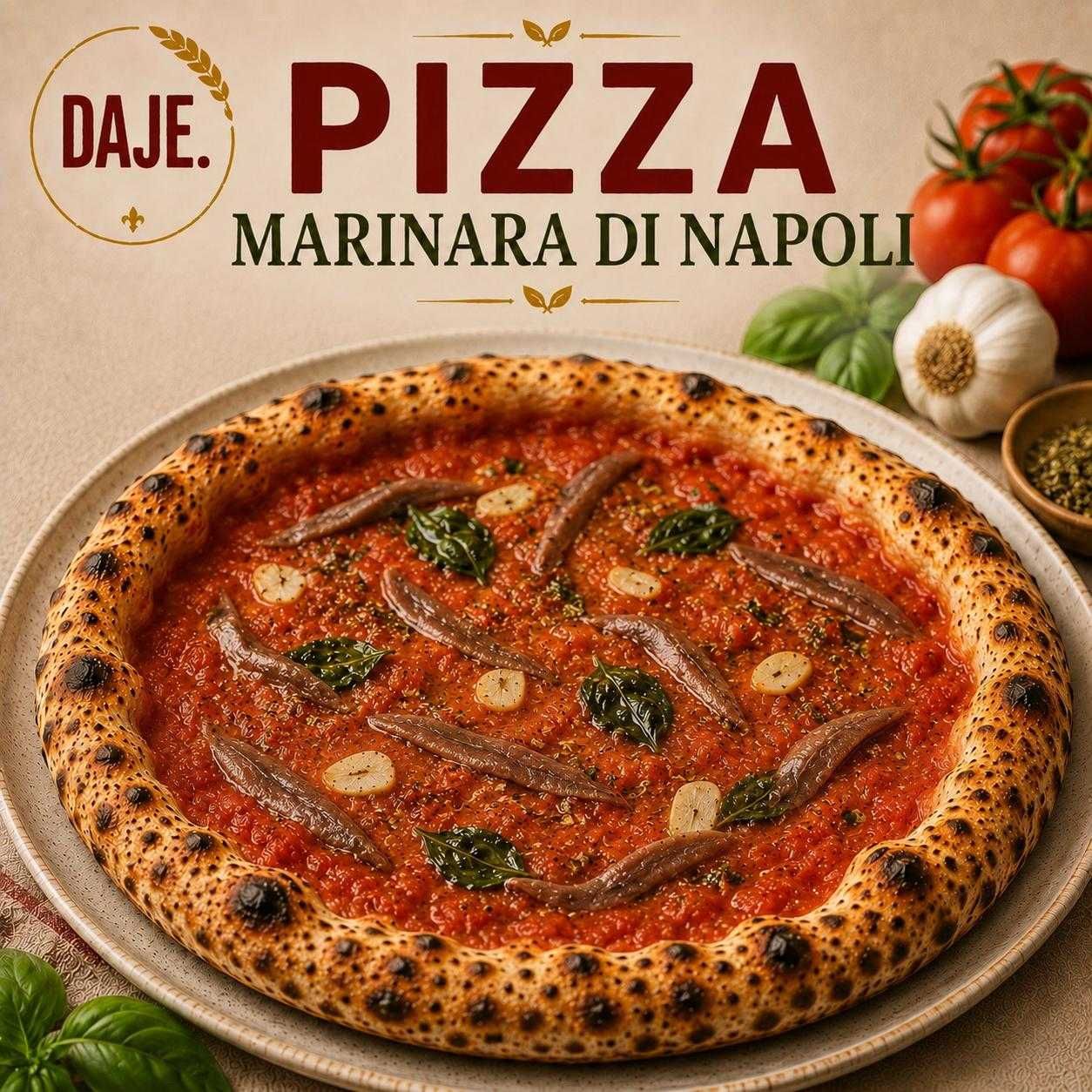 Pizza Marinara Di Napoli (Vegan)