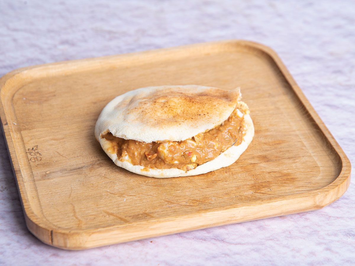 Foul With Eggs Sandwich