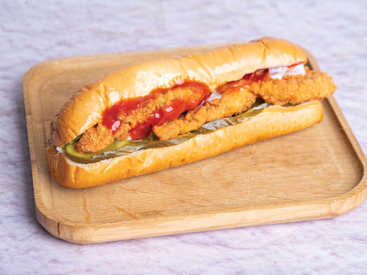 Large French Chicken Pane Sandwich