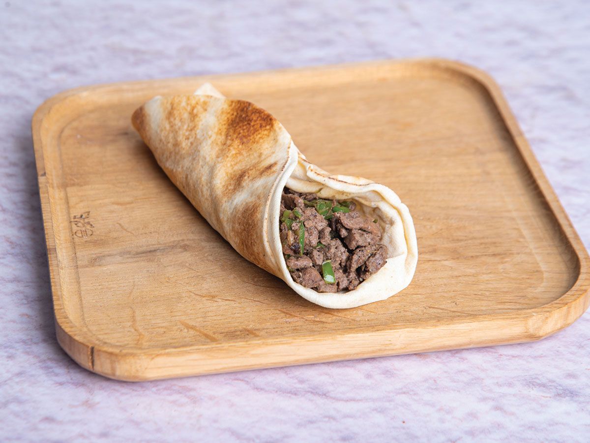 Liver Shami Bread Sandwich