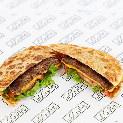 Chapati Baladi Beef Burger