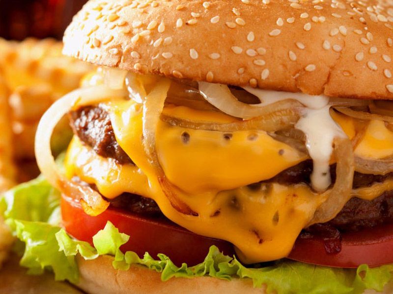 Cheese Burger Sandwich