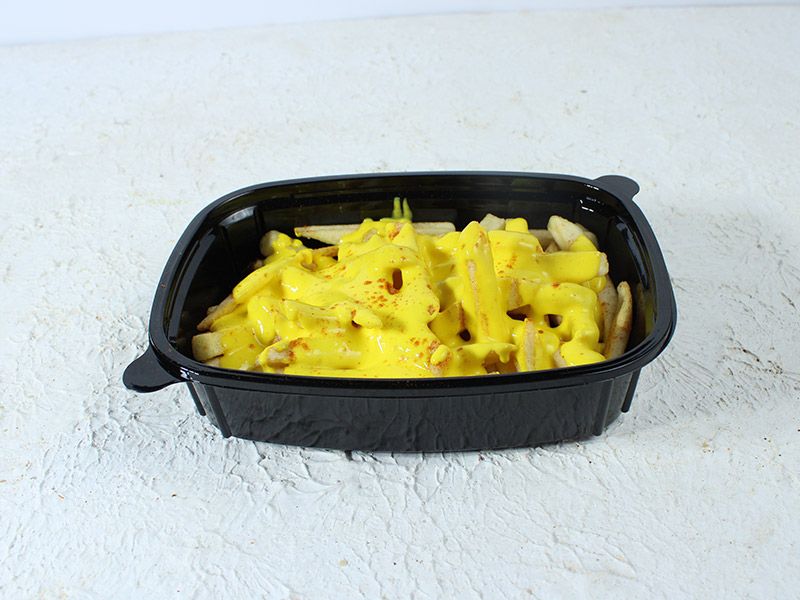 French Fries With Cheddar Cheese Platter