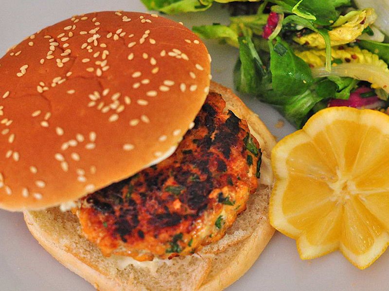 Cheese Juicy Burger Sandwich