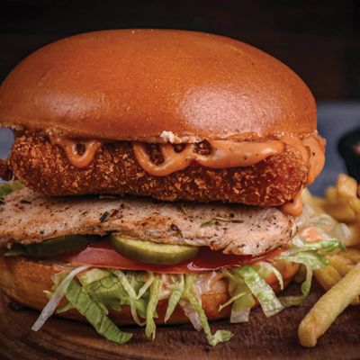Chicken Mozzarella Burger