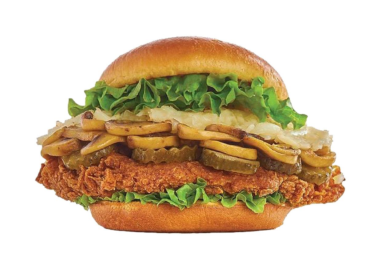 Chicken Mushroom Burger