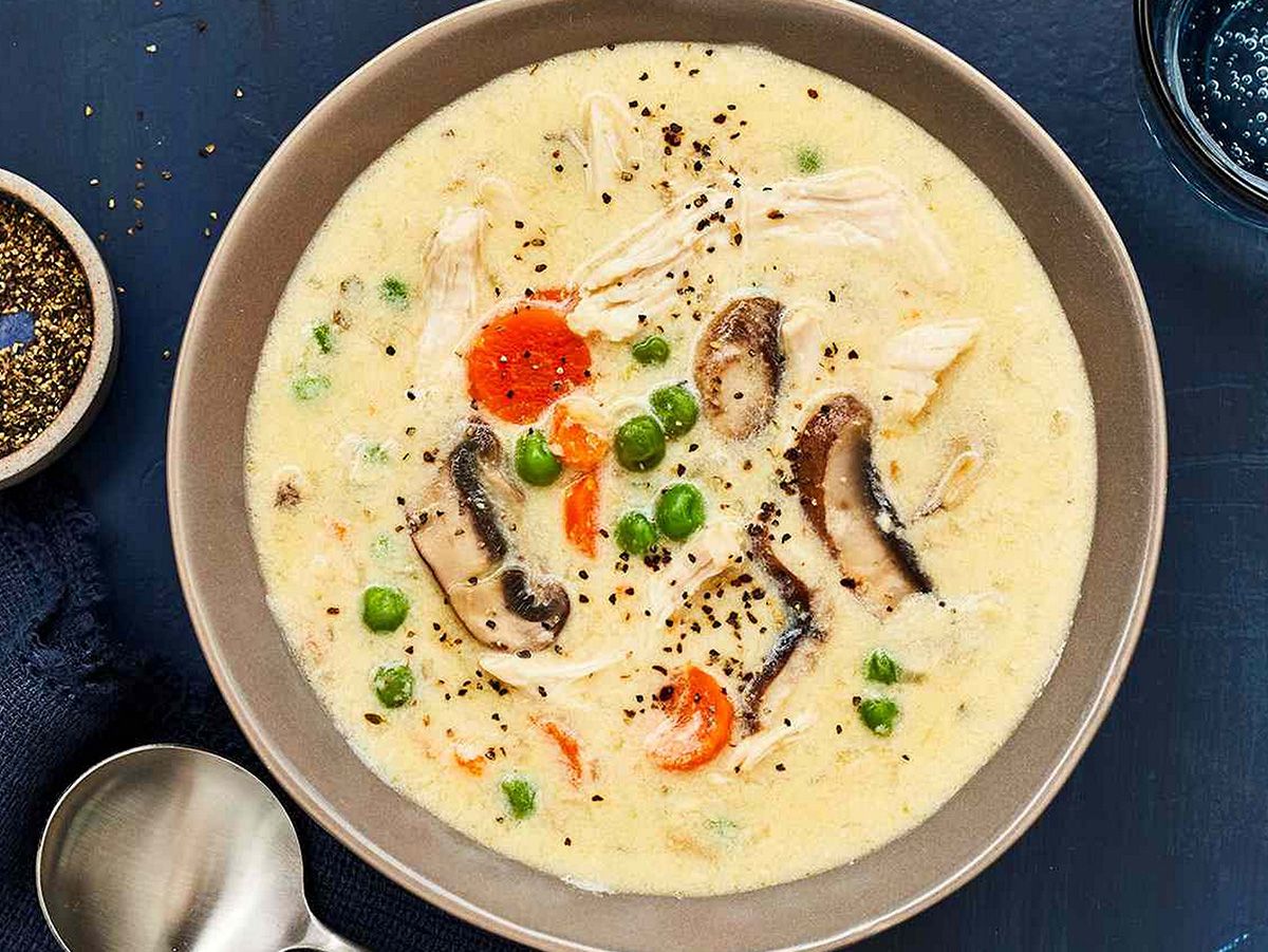 CHICKEN MUSHROOM Cream SOUP