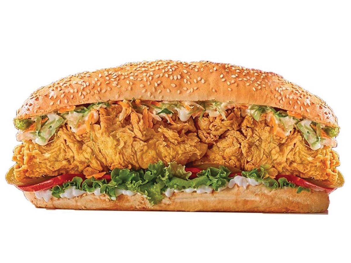 CHICKEN ZINGER sandwich