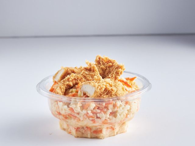 Chickii Coleslaw Salad