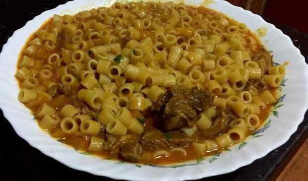 Mabkbka Pasta With 1 Kilo Mutton Meat
