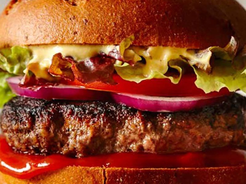 Classic Beef Burger Sandwich