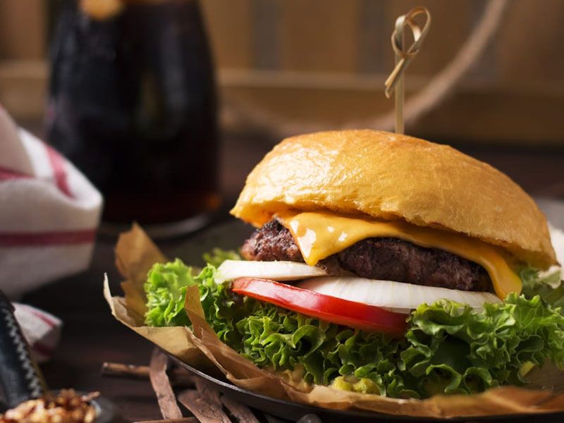 Classic Beef Burger Sandwich