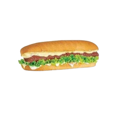 Eggs With Minced Meat Sandwich