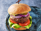 Jumbo Plain Beef Burger Sandwich