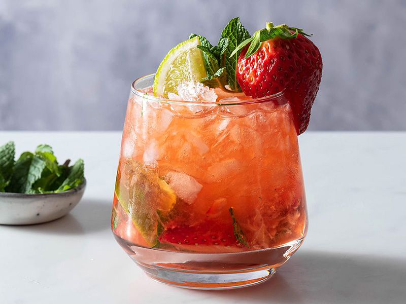 Strawberry Mokhito
