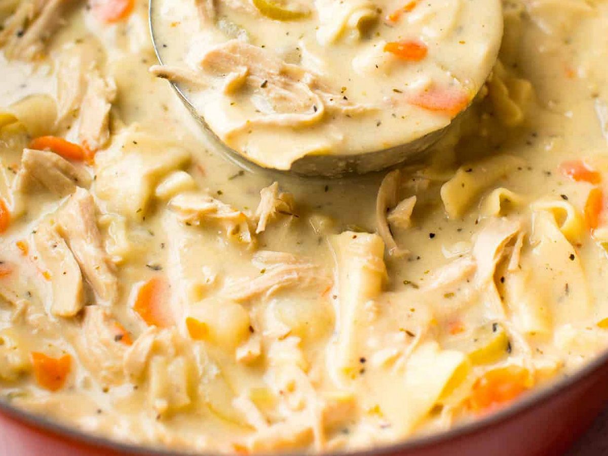 CREAMY CHICKEN SOUP