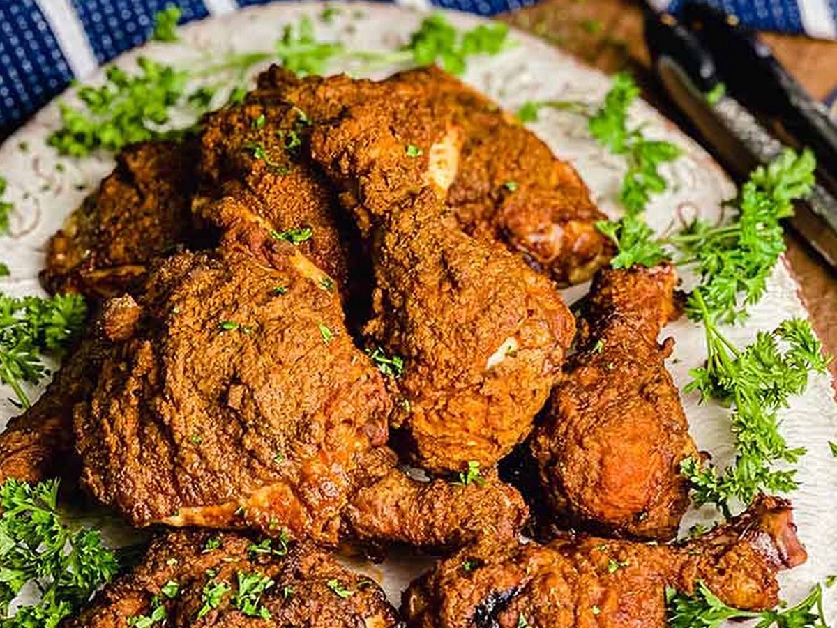 CRISPY CHICKEN SMOKED BEEF