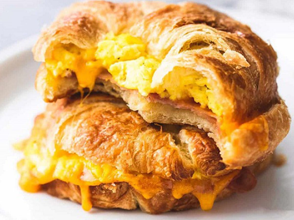 Croissant Sandwich Chedder