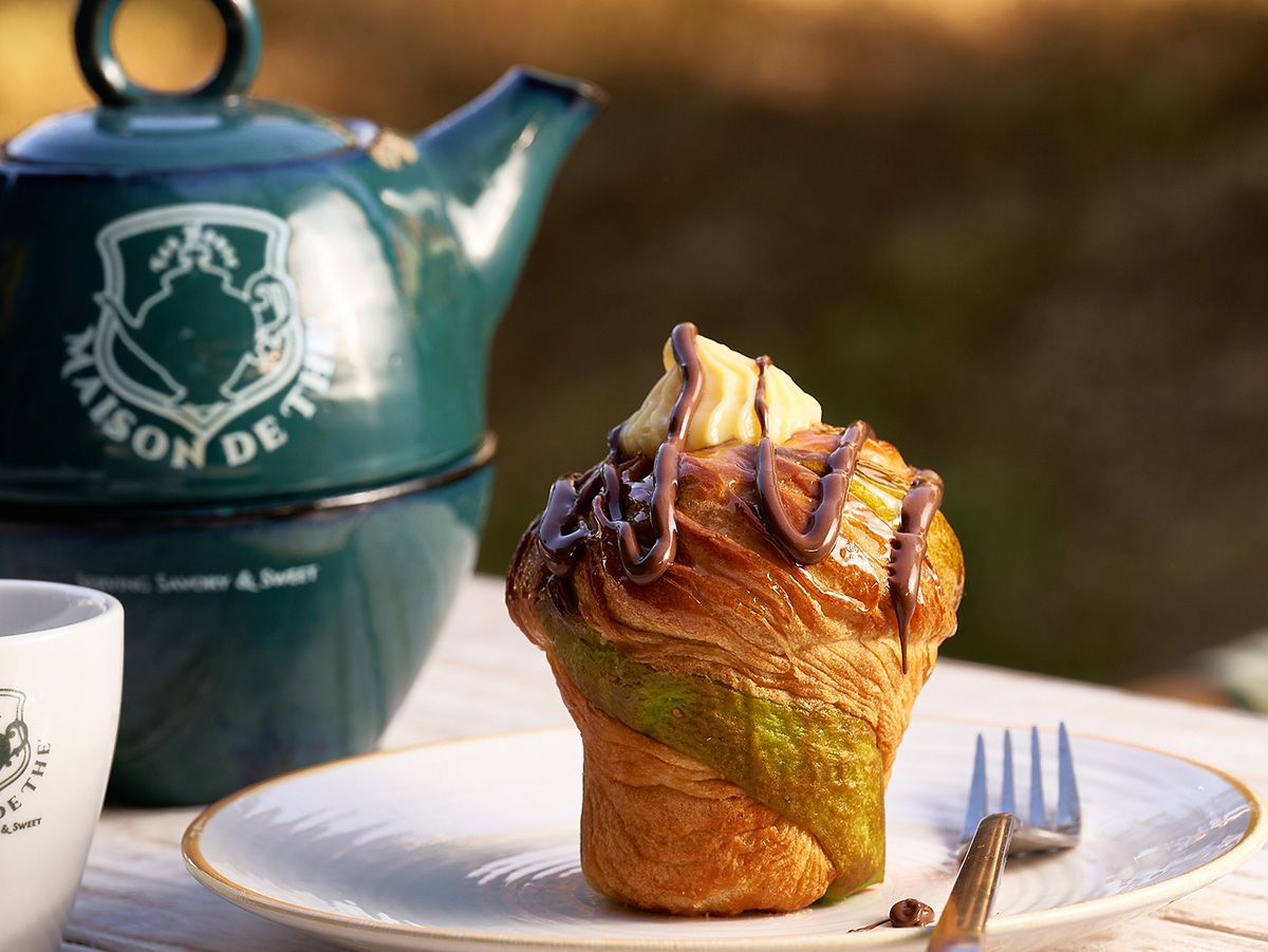 Cruffin Pistachio