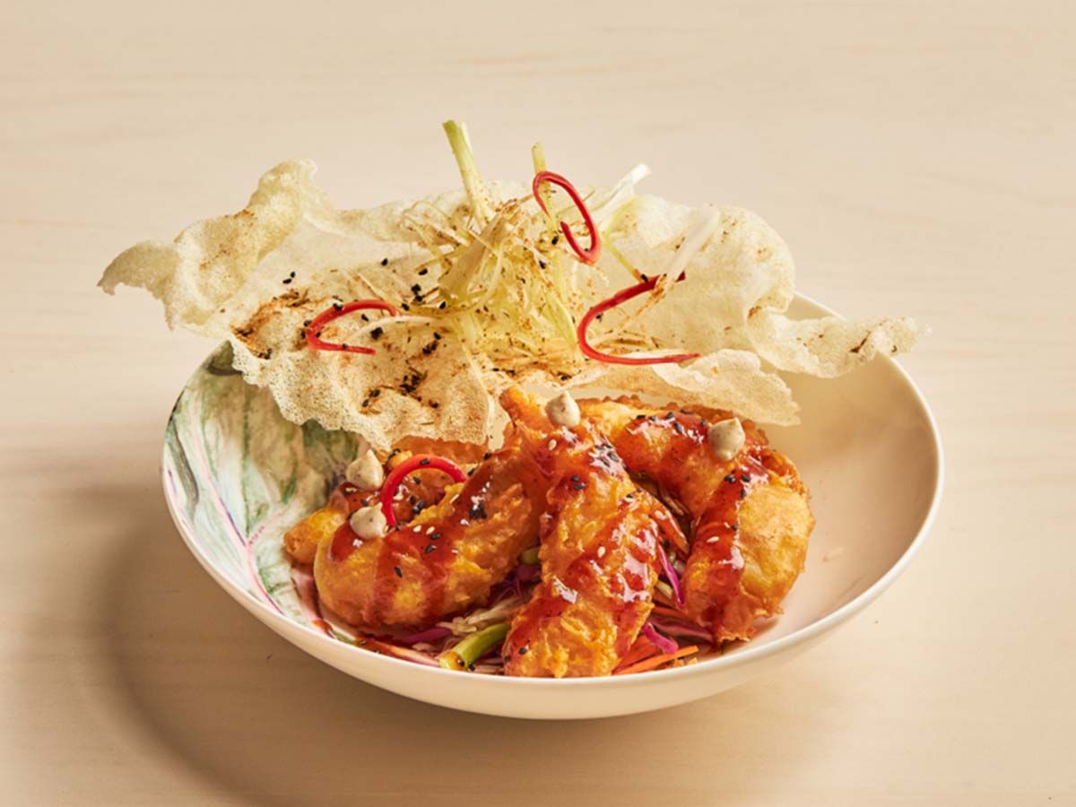 Crunchy crazy shrimp
