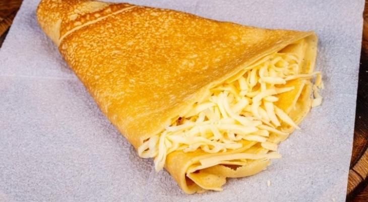 Cheddar Cheese Crepe