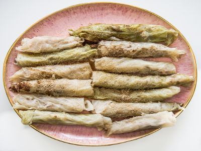 Cabbage Mahshi Platter