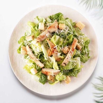 Smoked Salmon Caesar Salad