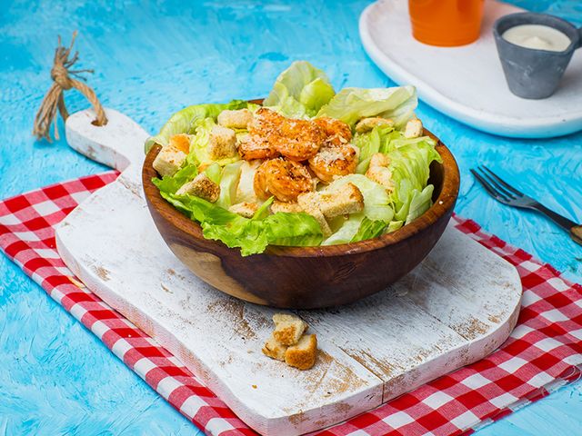 Shrimp Caesar Salad